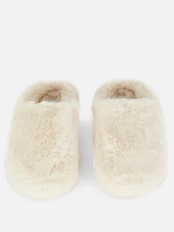 Pantoffels Van Imitatiebont