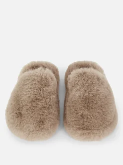 Pantoffels Van Imitatiebont