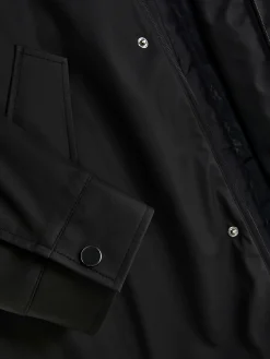 Parka Met Capuchon En Rubberen Coating