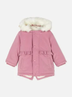 Parka Met Imitatiebont
