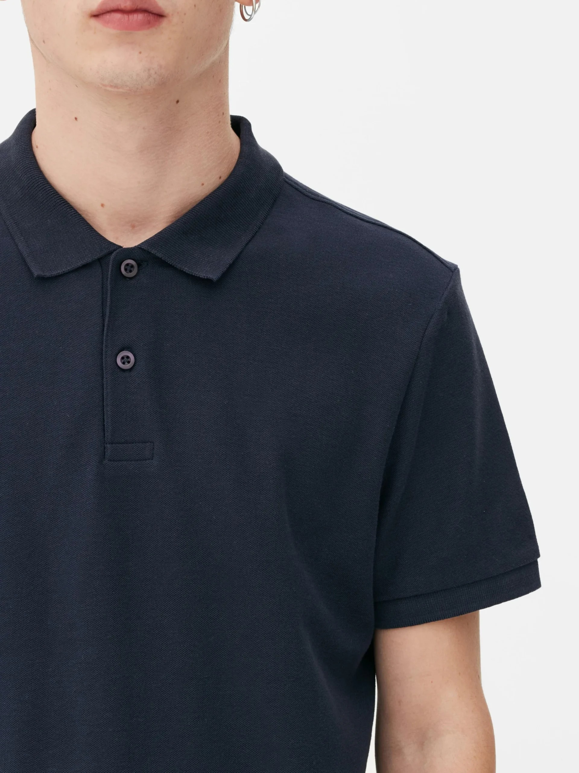Piqué Poloshirt Met Korte Mouwen