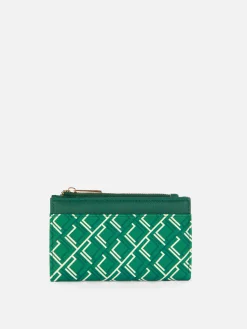 Portemonnee Met Monogram En Rits