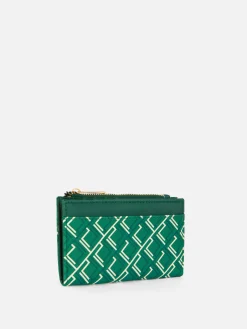 Portemonnee Met Monogram En Rits