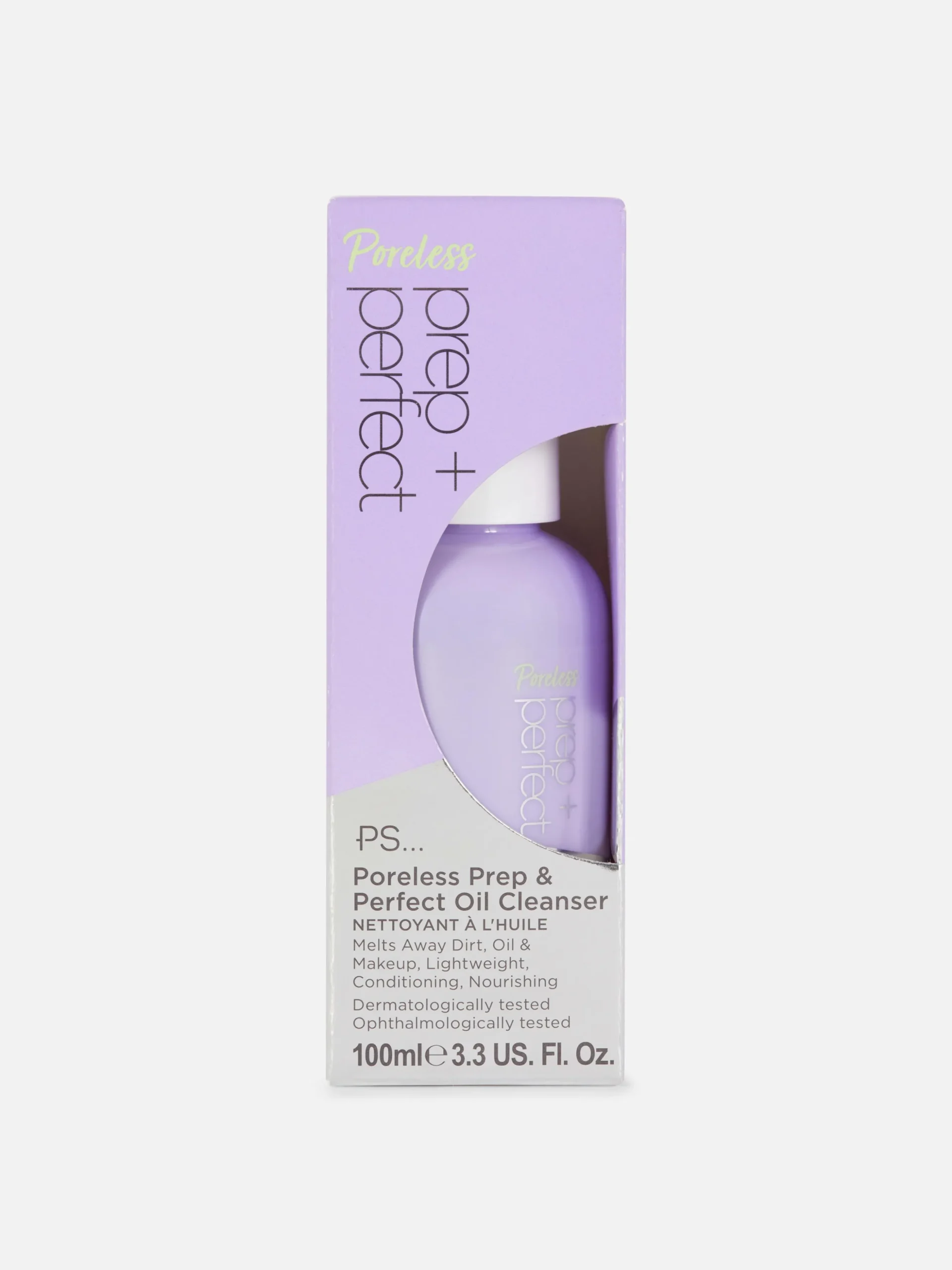 PS... Reinigingsolie Poreless Prep + Perfect