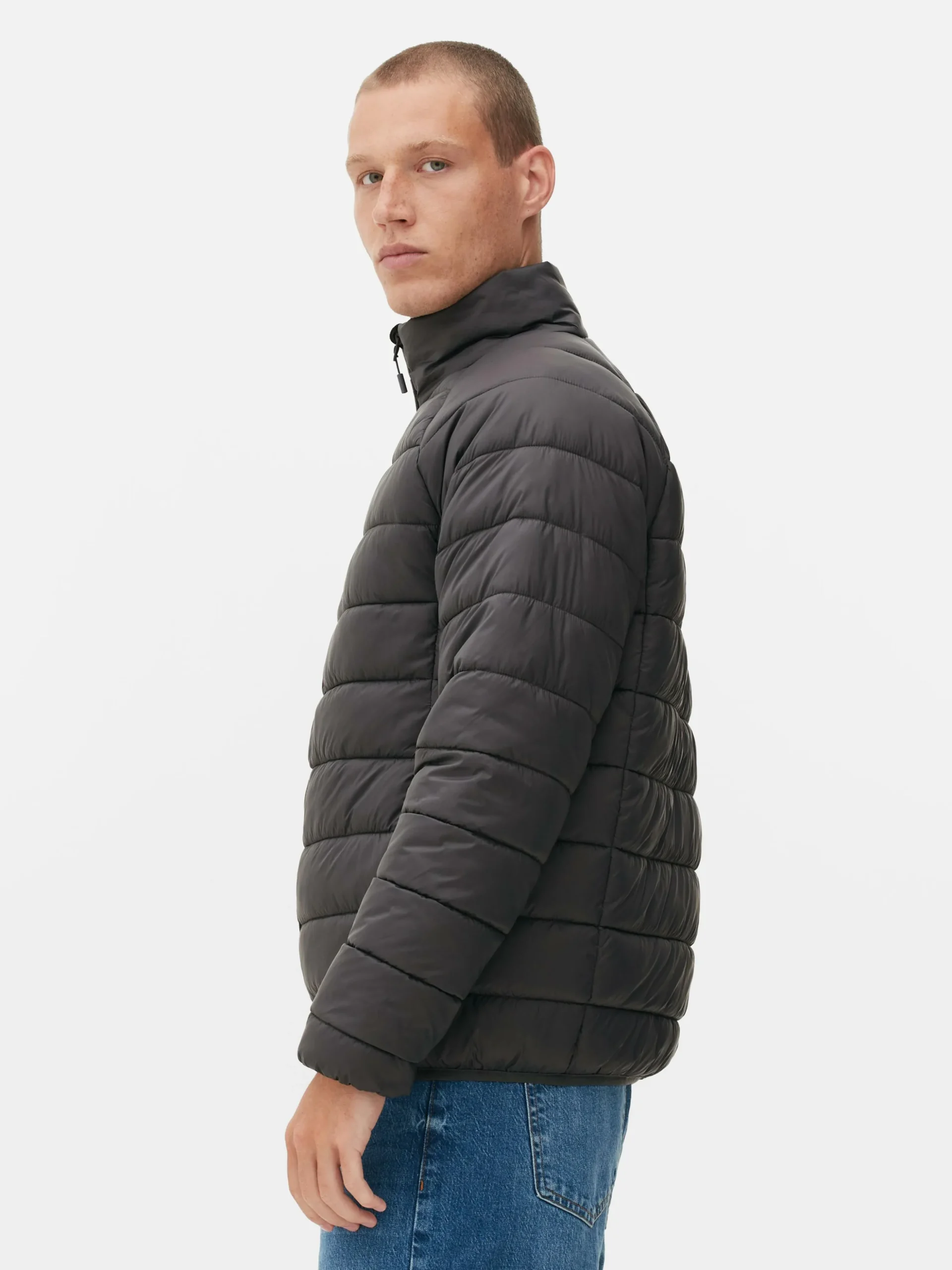 Pufferjack Met Opstaande Kraag