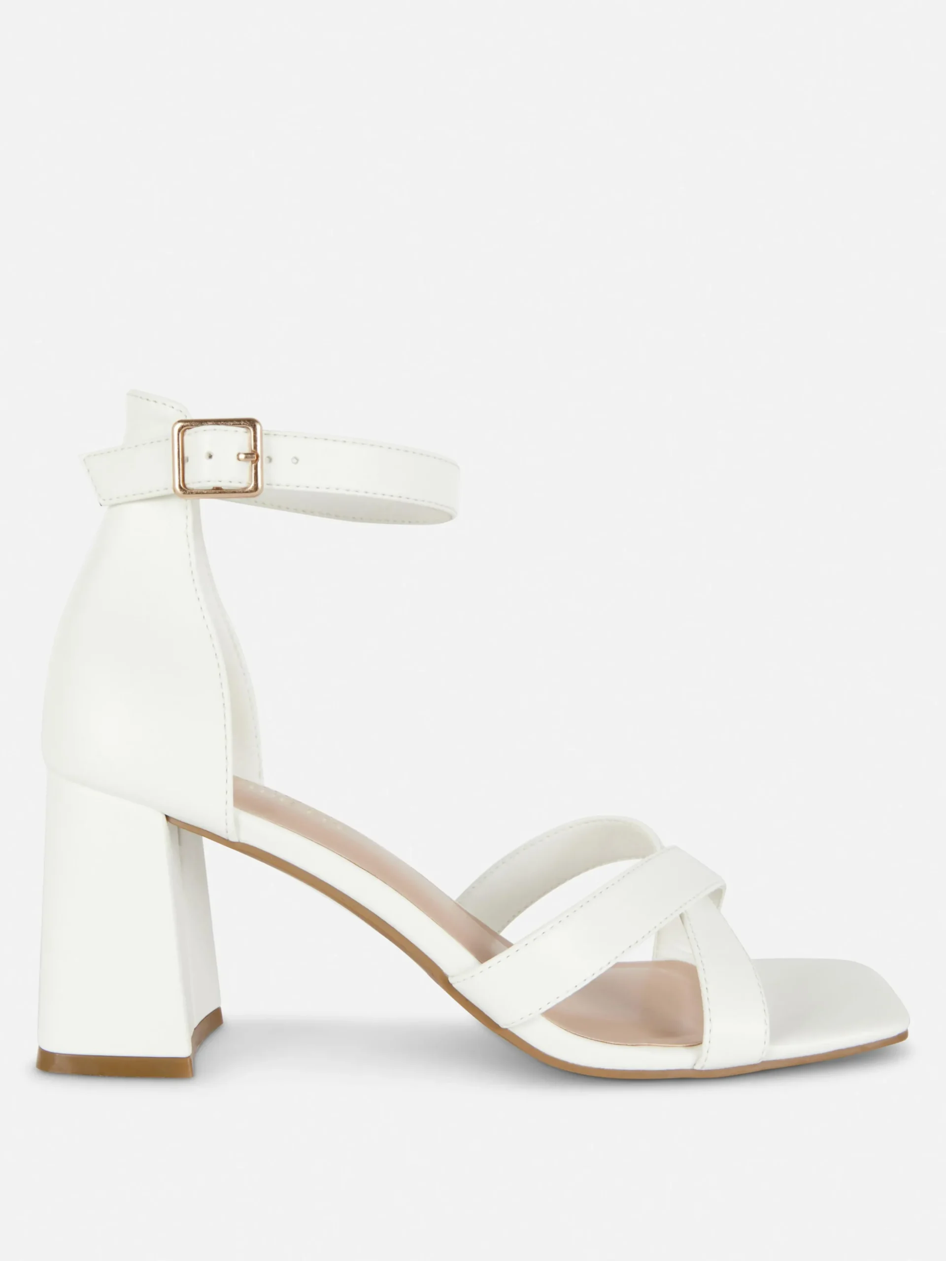 Pumps Met Brede Pasvorm En Gekruiste Bandjes