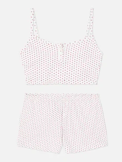Pyjama Met Hemdje En Korte Broek