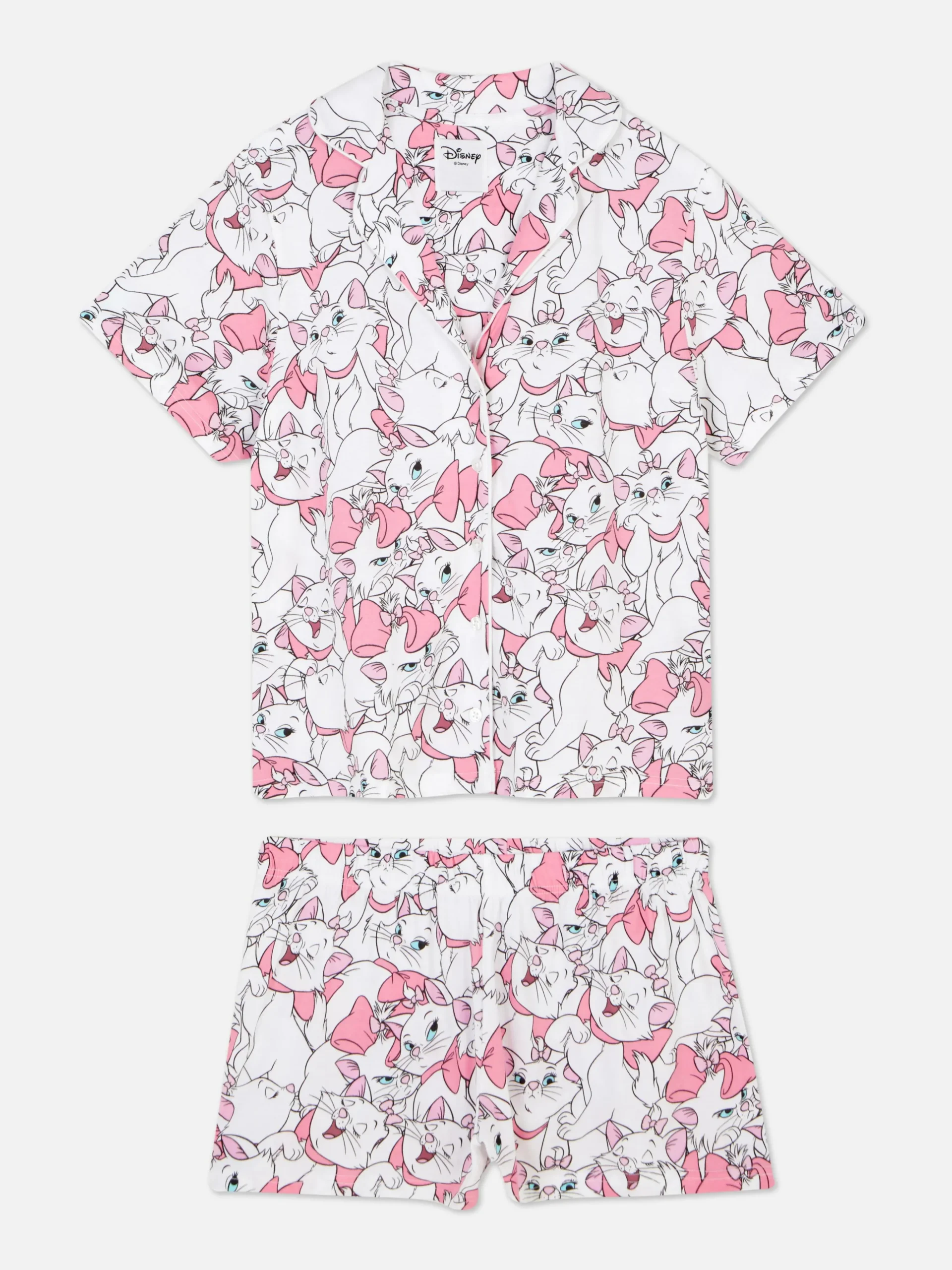 Pyjama Met Korte Mouwen Disney's Aristokatten Marie
