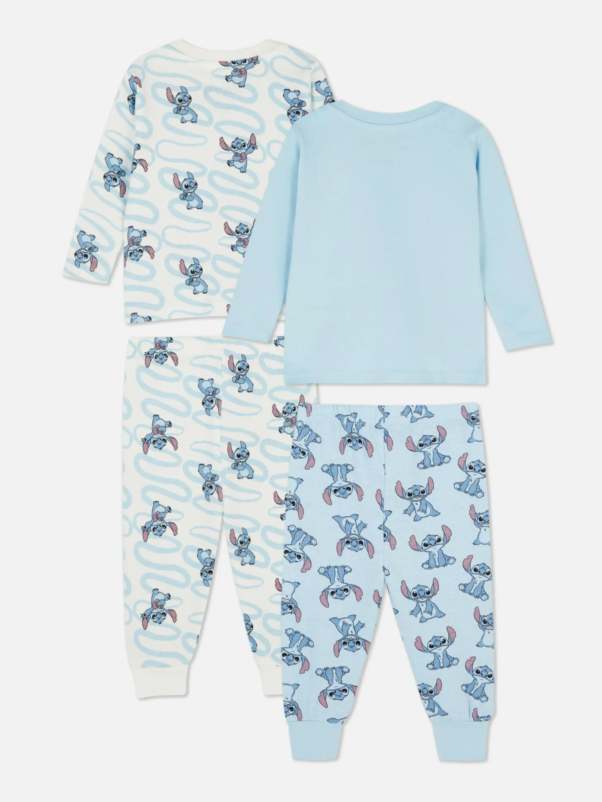 Pyjama Met Lange Mouwen Disney's Stitch, Set Van 2
