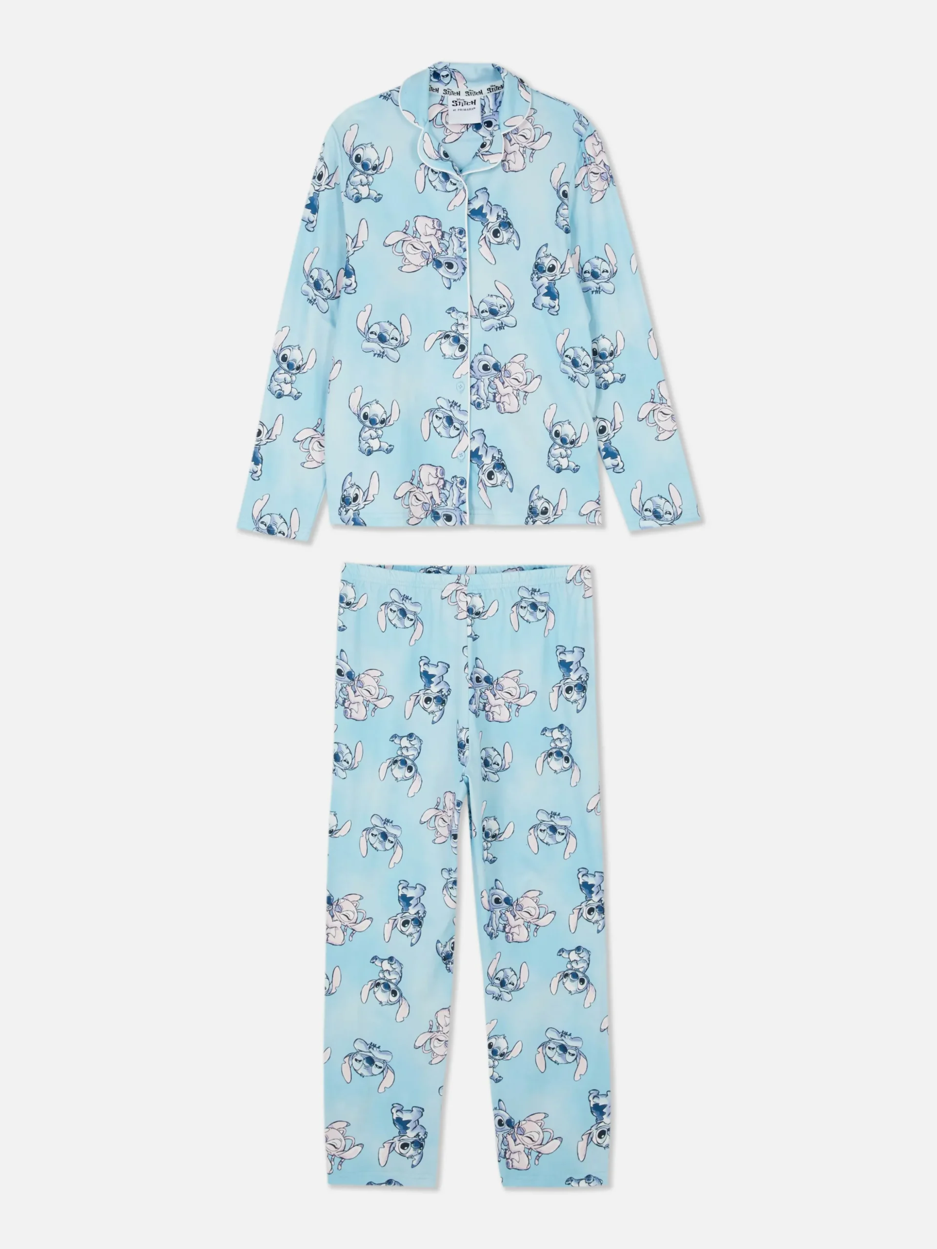 Pyjama Met Lange Mouwen Disney's Stitch & Angel