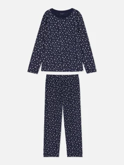 Pyjama Met Lange Mouwen En Patroon