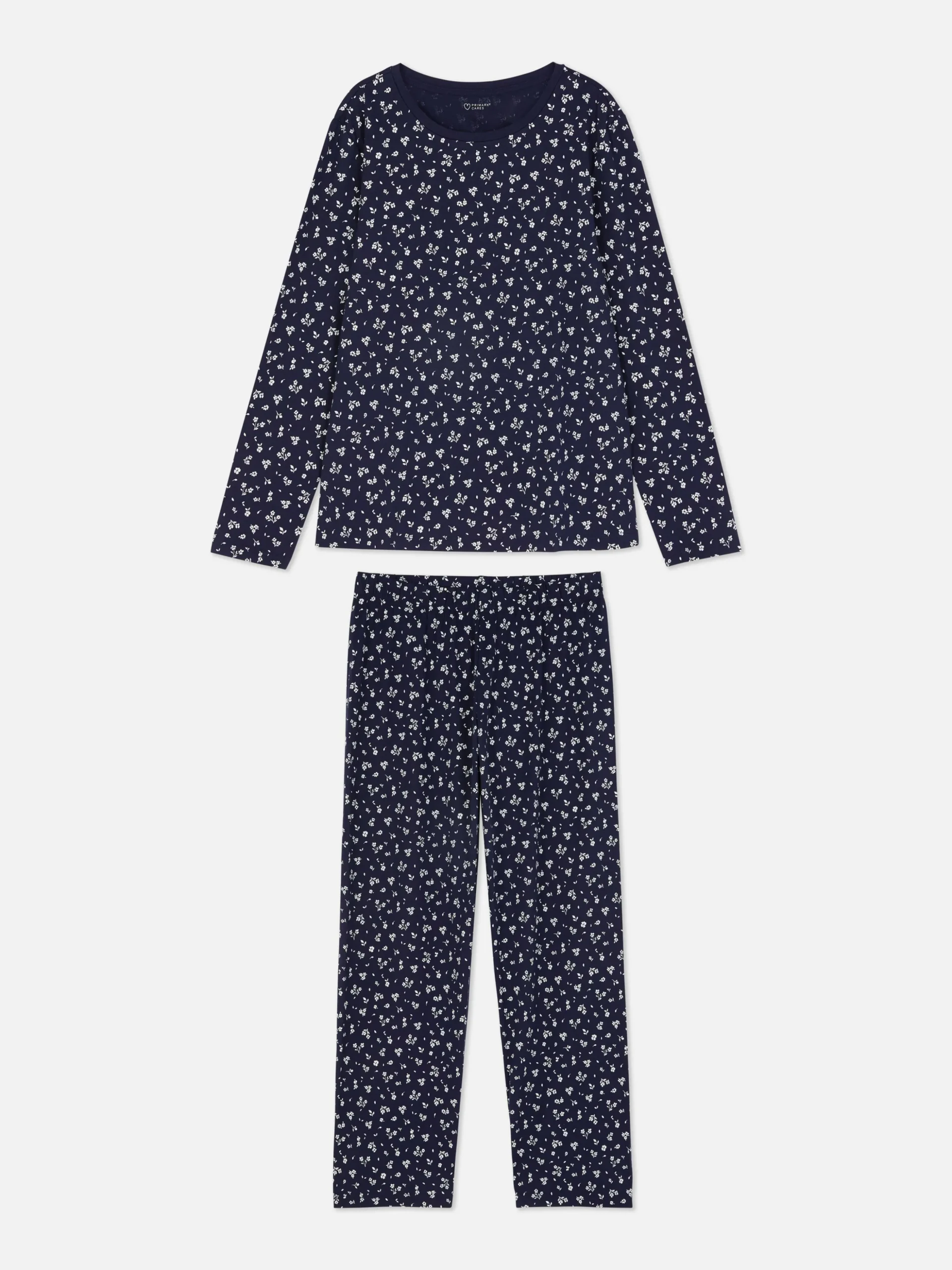 Pyjama Met Lange Mouwen En Patroon