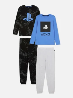 Pyjama Met Lange Mouwen PlayStation, Set Van 2