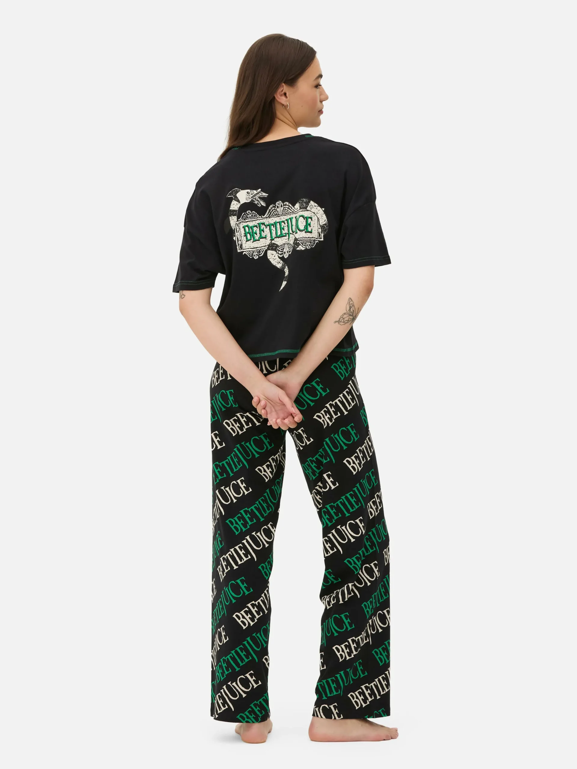 Pyjama Met Logoprint Beetlejuice