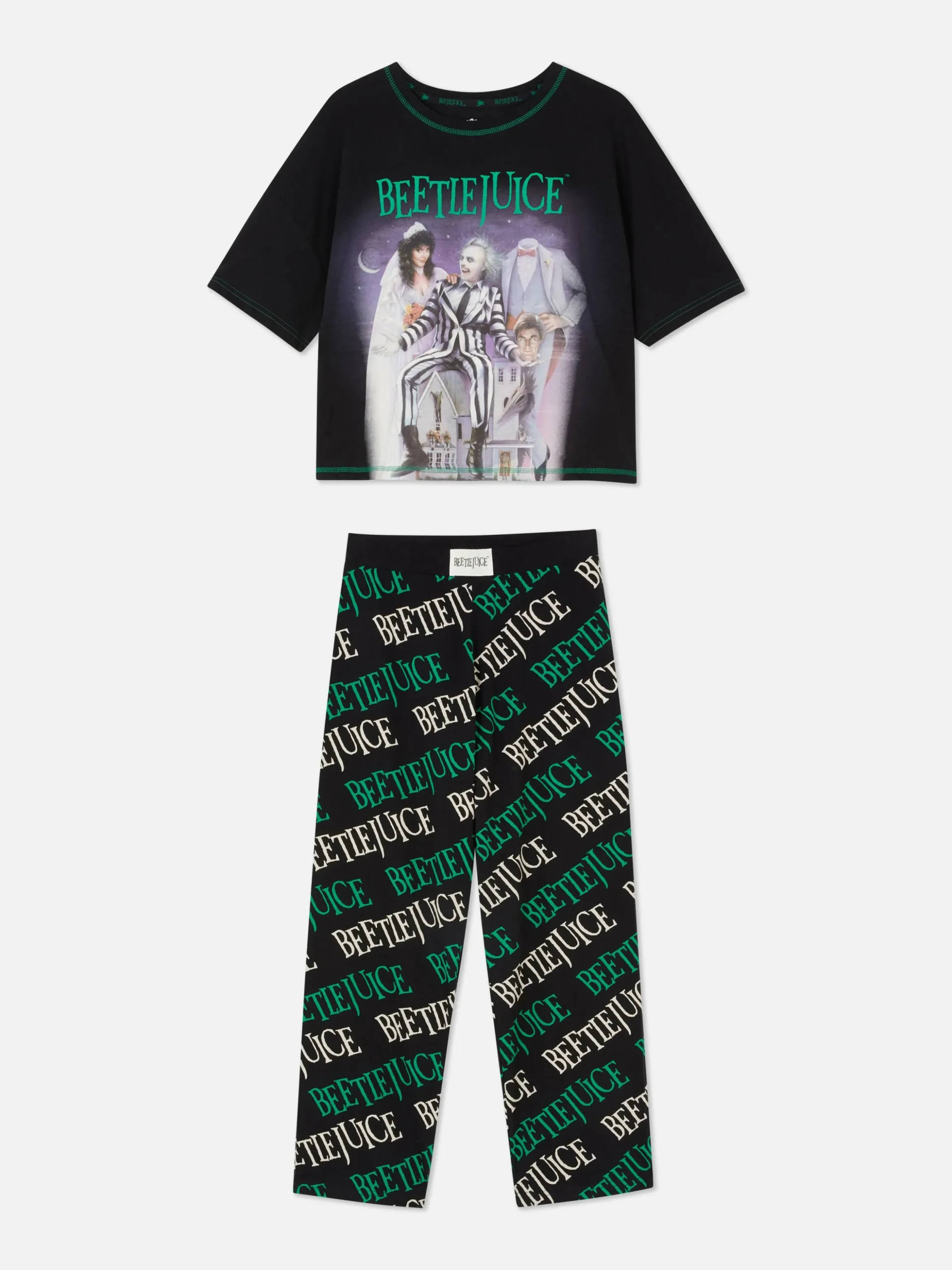 Pyjama Met Logoprint Beetlejuice