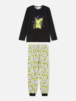 Pyjama Met T-shirt En Broek Pokémon Pikachu