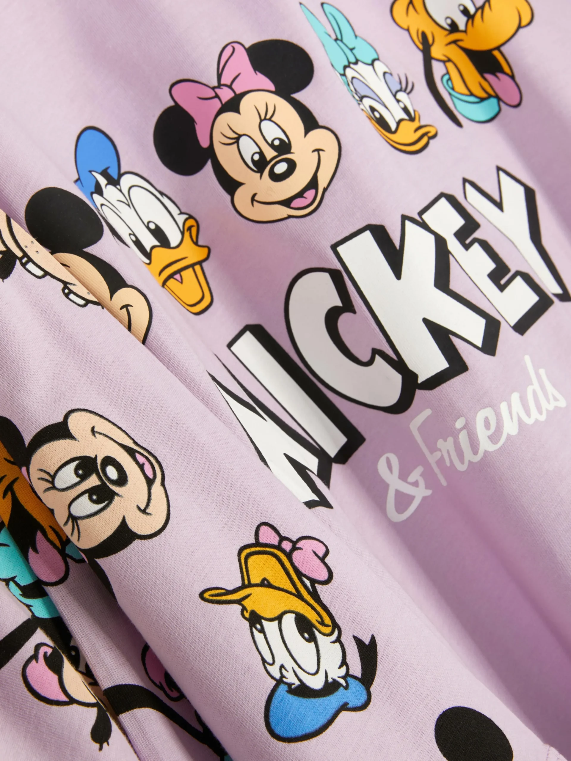 Pyjama Met T-shirt En Korte Broek Disney