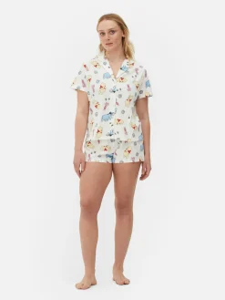 Pyjama Met T-shirt En Short Disney's Winnie De Poeh