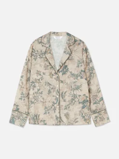 Pyjamajasje Van Gebloemd Satijn