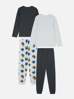 Pyjama's Sonic The Hedgehog En Shadow, Set Van 2