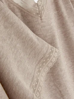 Pyjamaset Met Stretch, Met Hemdje En Korte Broek