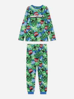 Pyjamaset Met T-shirt En Broek Minecraft