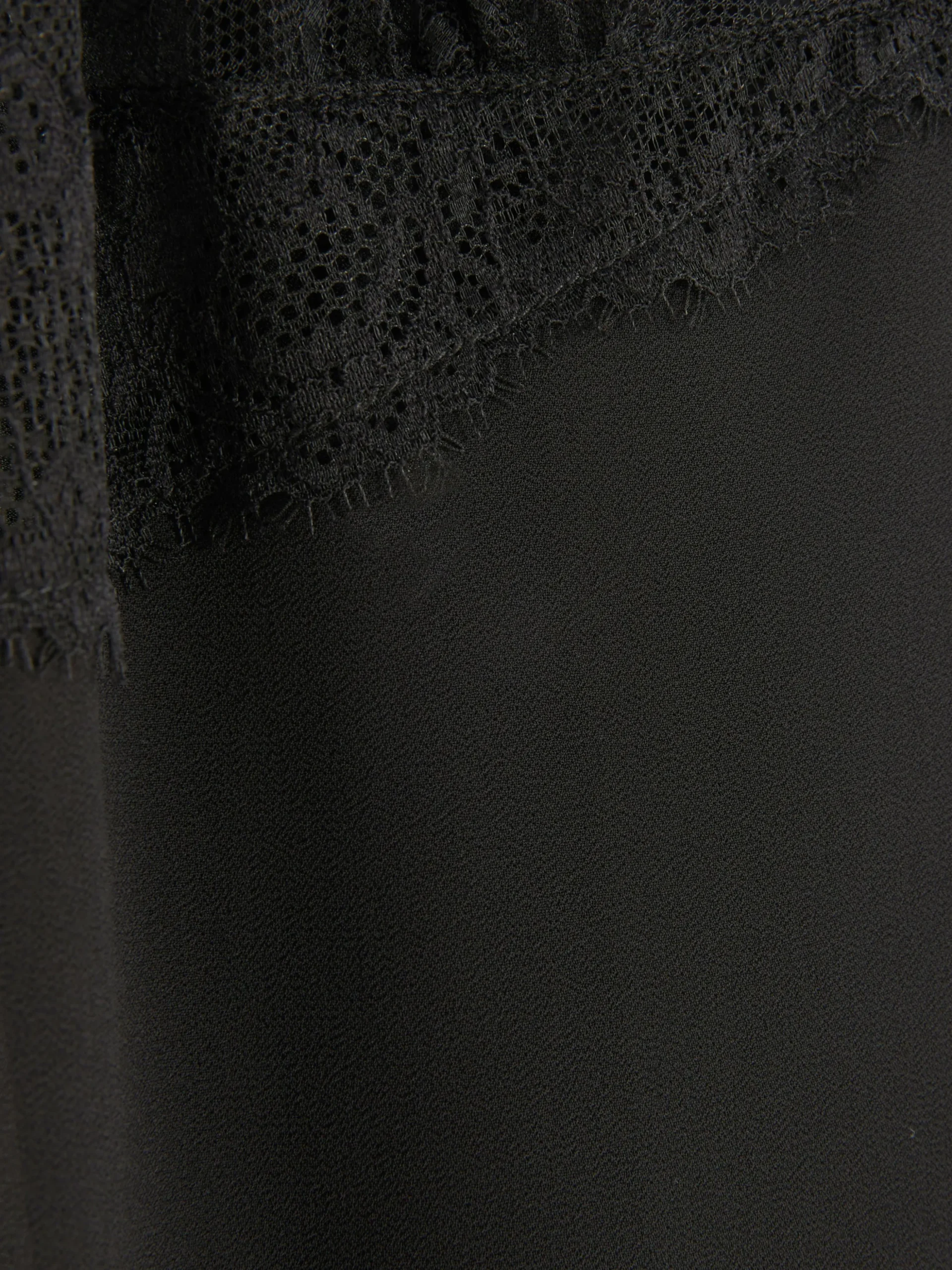 Pyjamatop Met Kant En Mesh