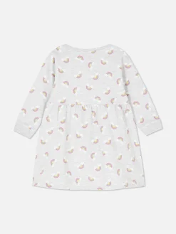 Regenboog Sweatshirtjurk