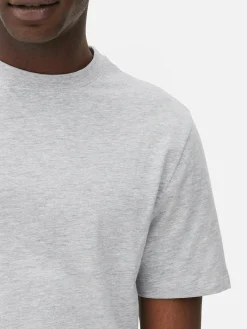 Regular Fit Gemêleerd T-shirt