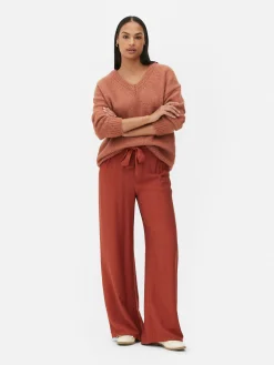 Regular Fit Trui Met V-hals