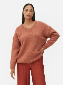 Regular Fit Trui Met V-hals