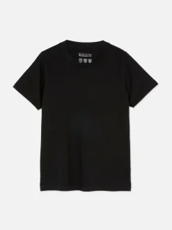 Regular Fit T-shirt Met Ronde Hals