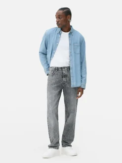 Relaxed Jeans Met Rechte Pijpen