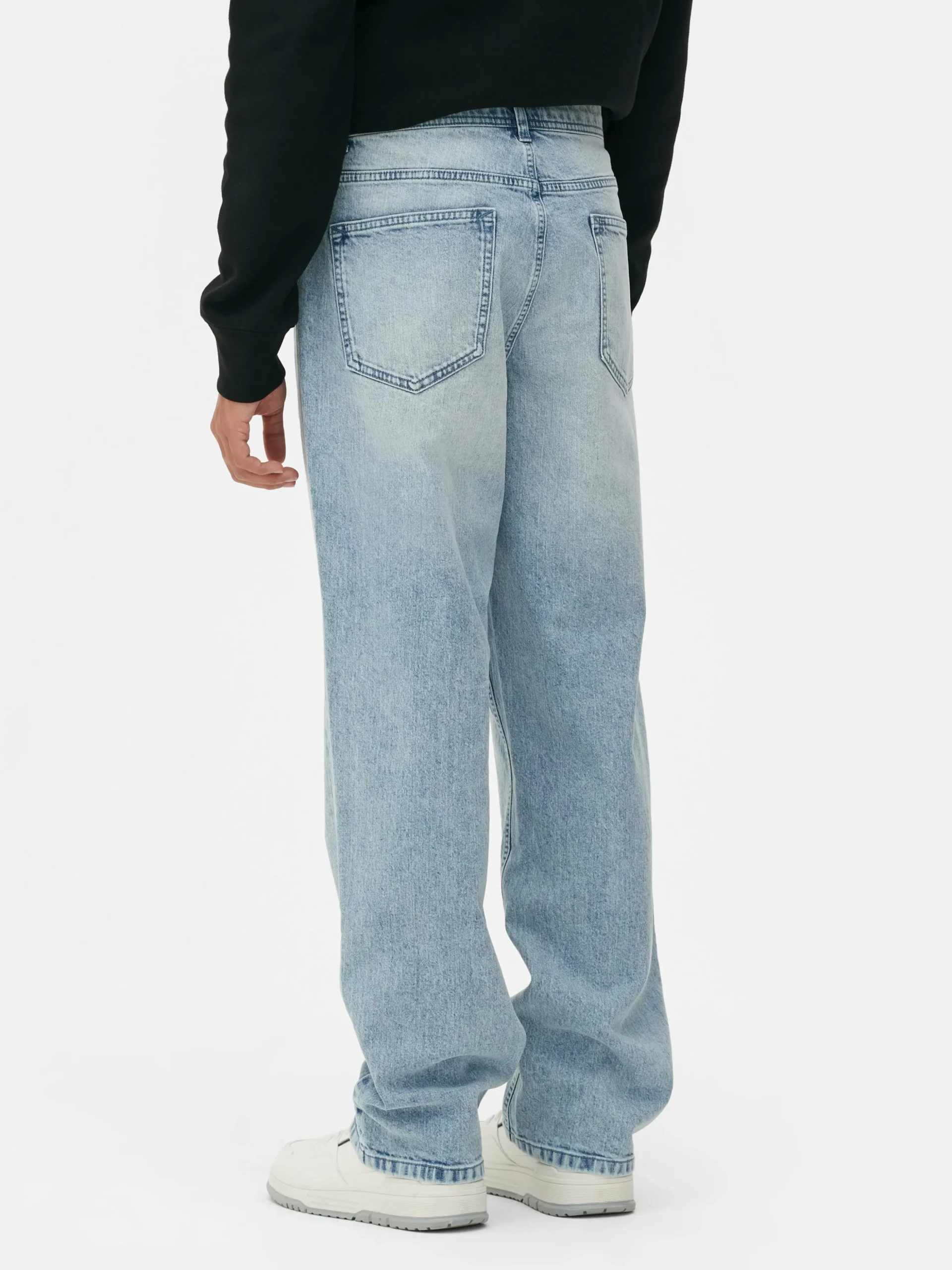 Relaxed Jeans Met Rechte Pijpen