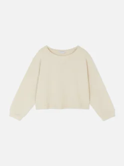 Relaxed Kort Sweatshirt