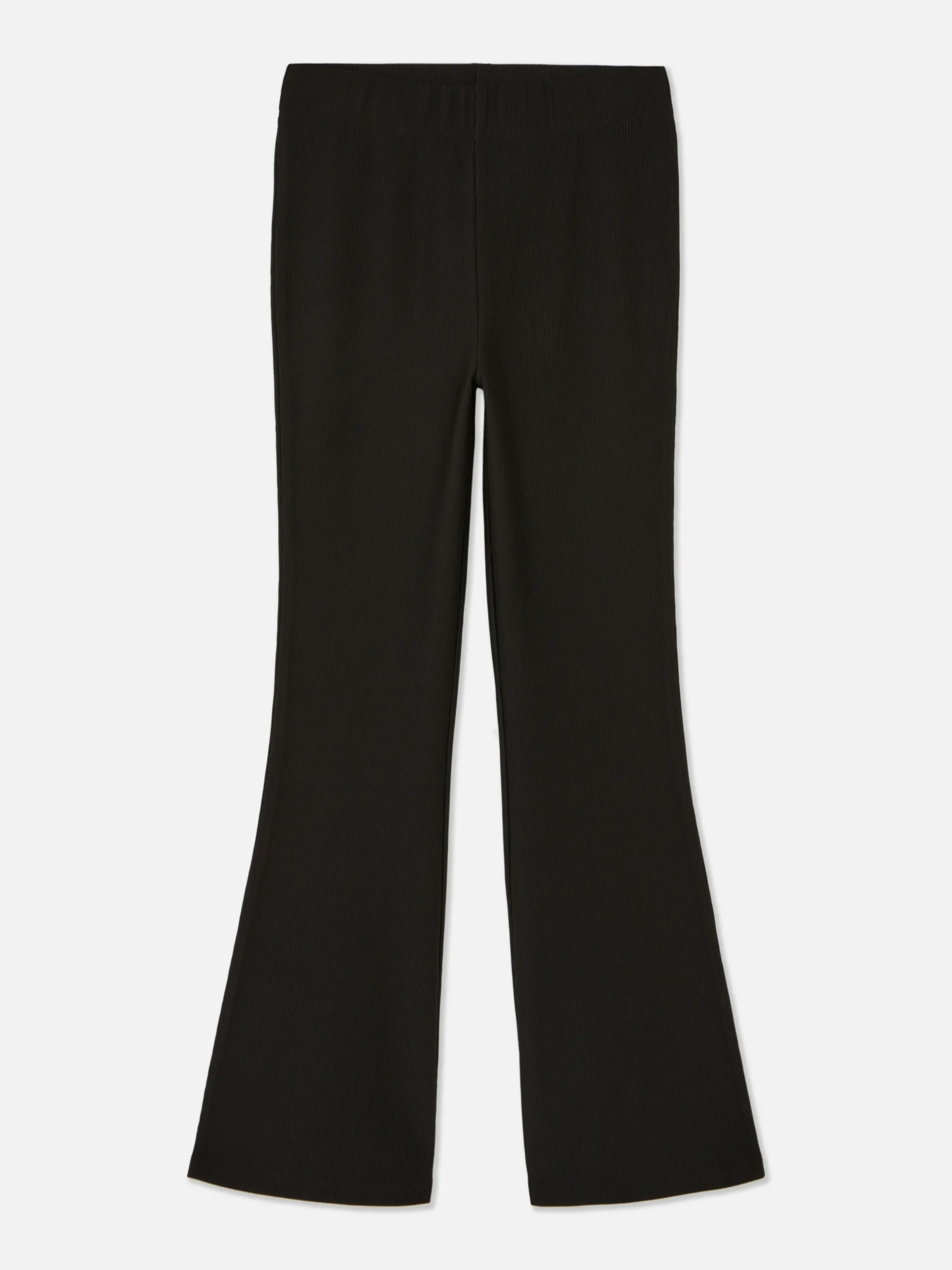 Ribbroek Met Wijduitlopende Pijpen