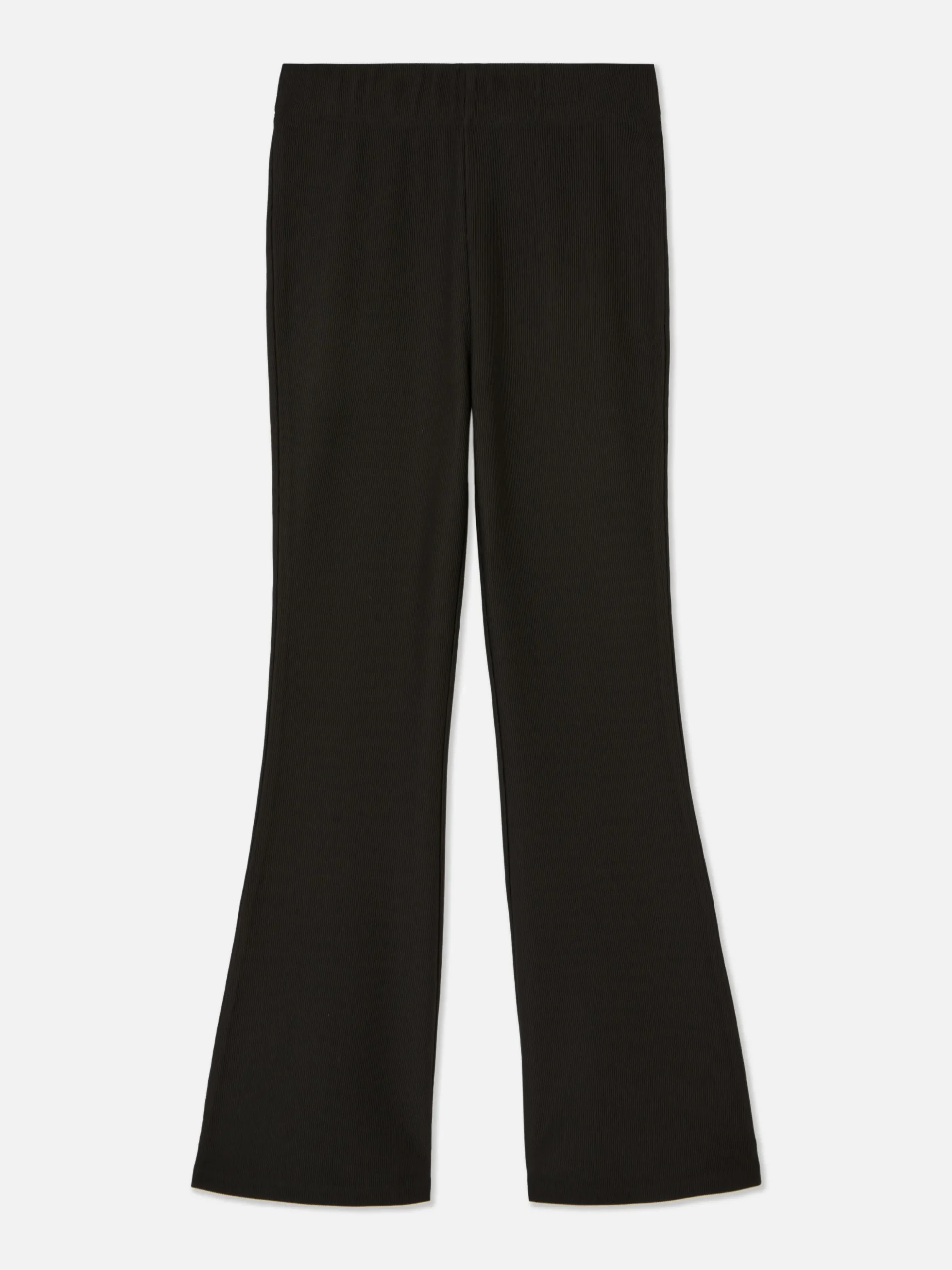 Ribbroek Met Wijduitlopende Pijpen