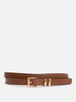 Riem Met Vierkante Gesp
