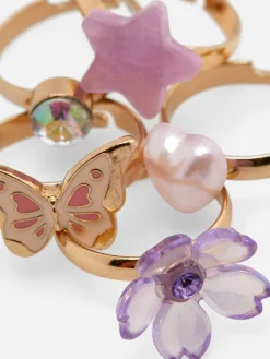 Ringen Met Bedeltjes, Set Van 5