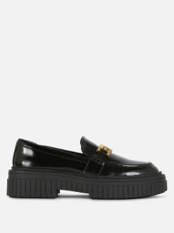 Robuuste Loafers Met Ketting