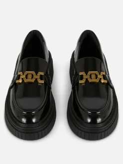 Robuuste Loafers Met Ketting