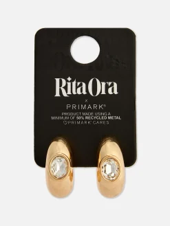 Robuuste Oorringen Met Imitatie-edelstenen Rita Ora