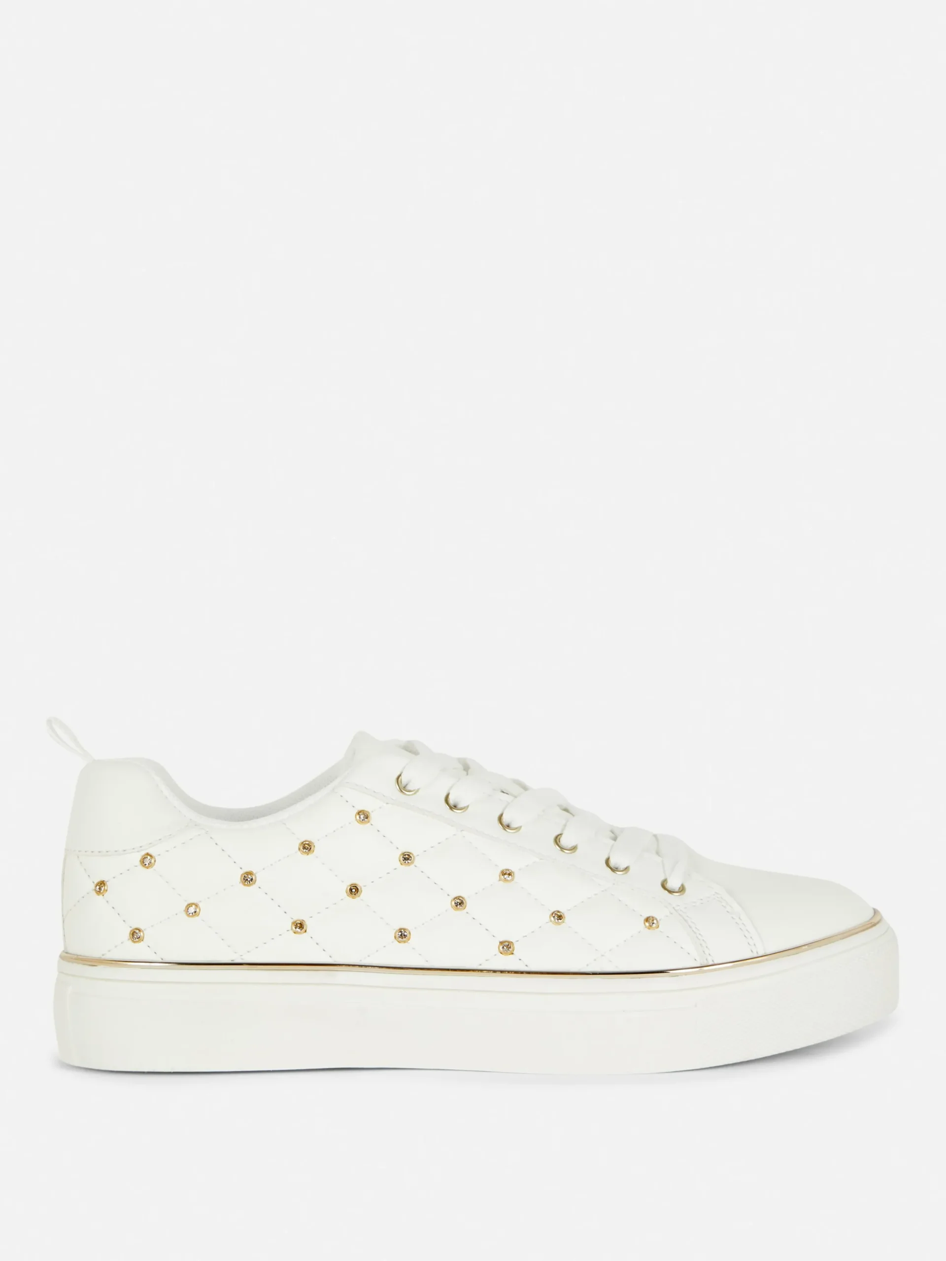 Robuuste Sneakers Met Strasstuds