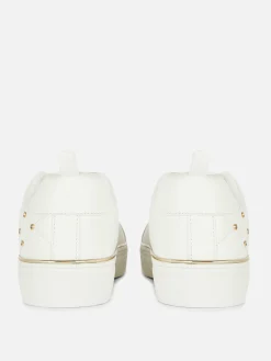 Robuuste Sneakers Met Strasstuds