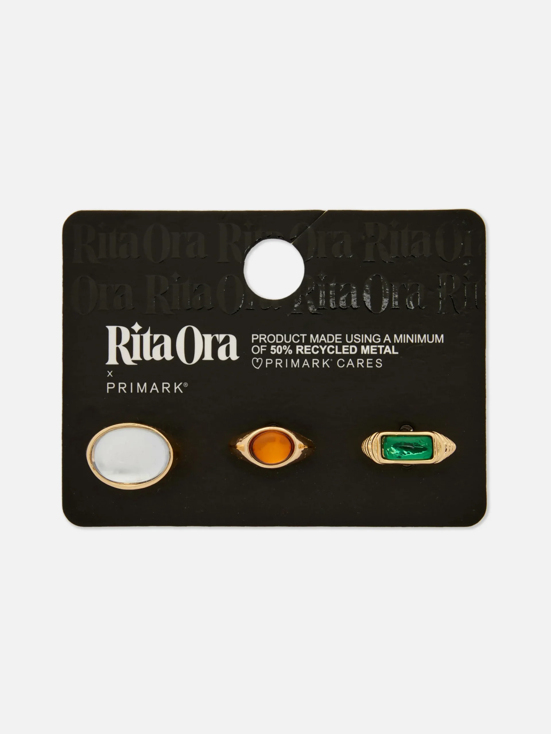 Robuuste Statementringen Rita Ora, Set Van 3