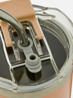 Roestvrijstalen Reismok Met Rietje 1180 Ml