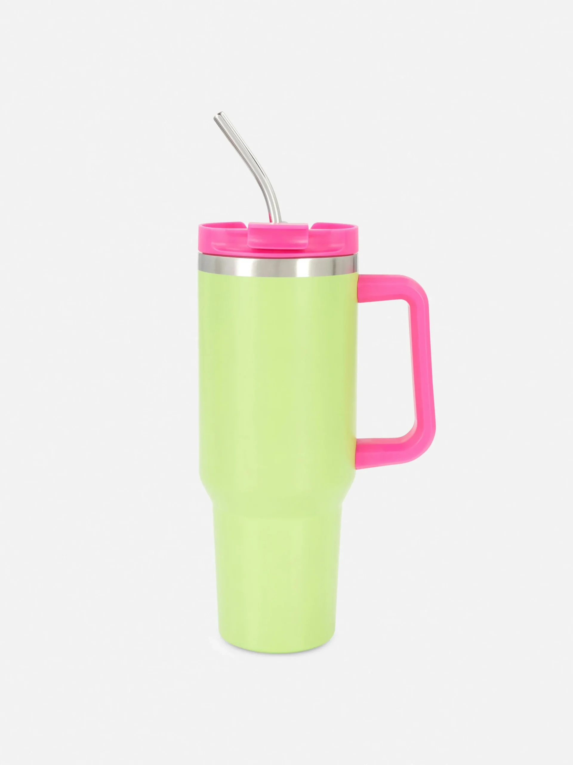 Roestvrijstalen Reismok Met Rietje 1180 Ml