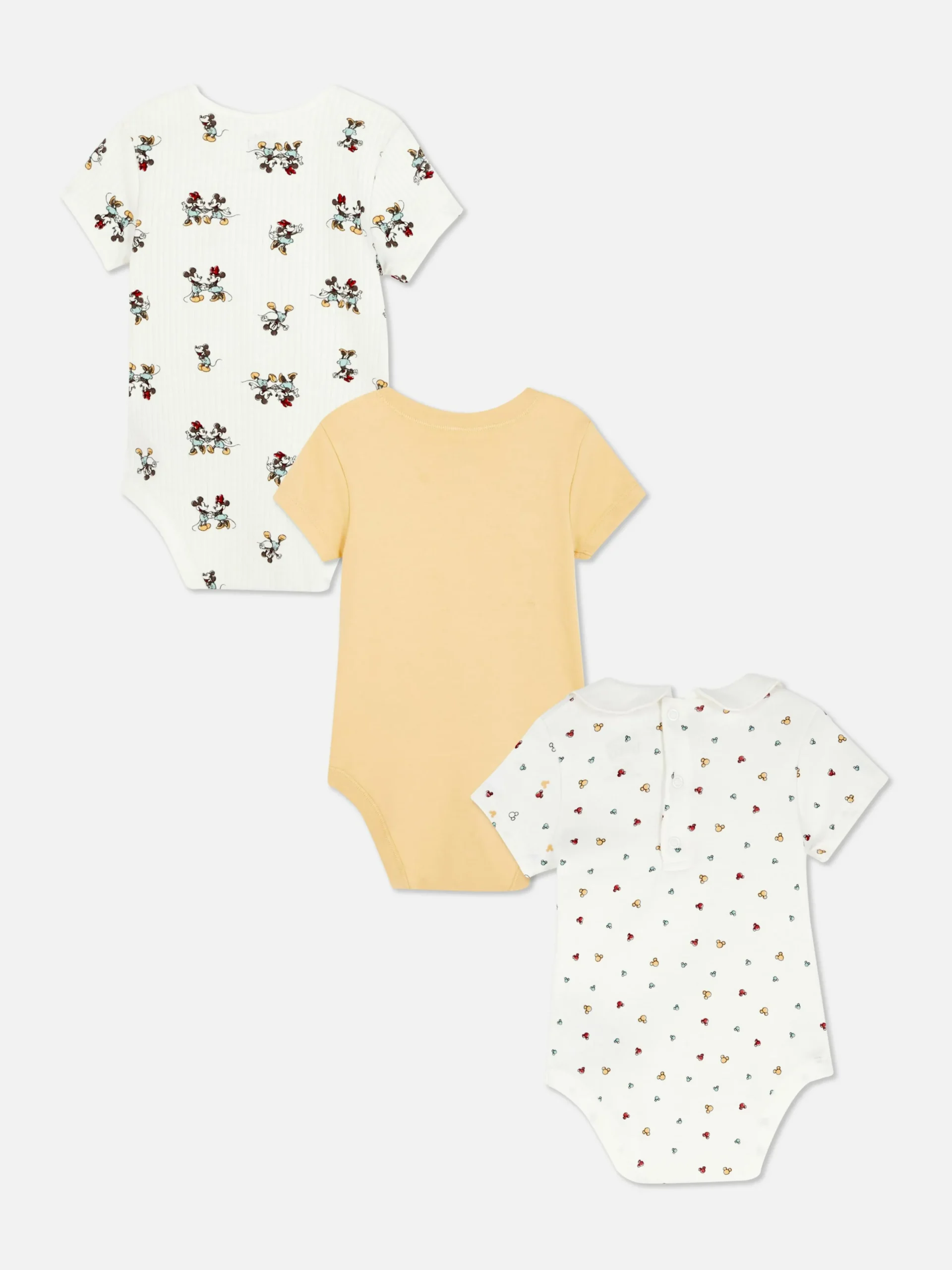 Rompertjes Disney Mickey En Minnie Mouse, Set Van 3