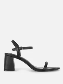 Sandalen Met Blokhak En Bandjes
