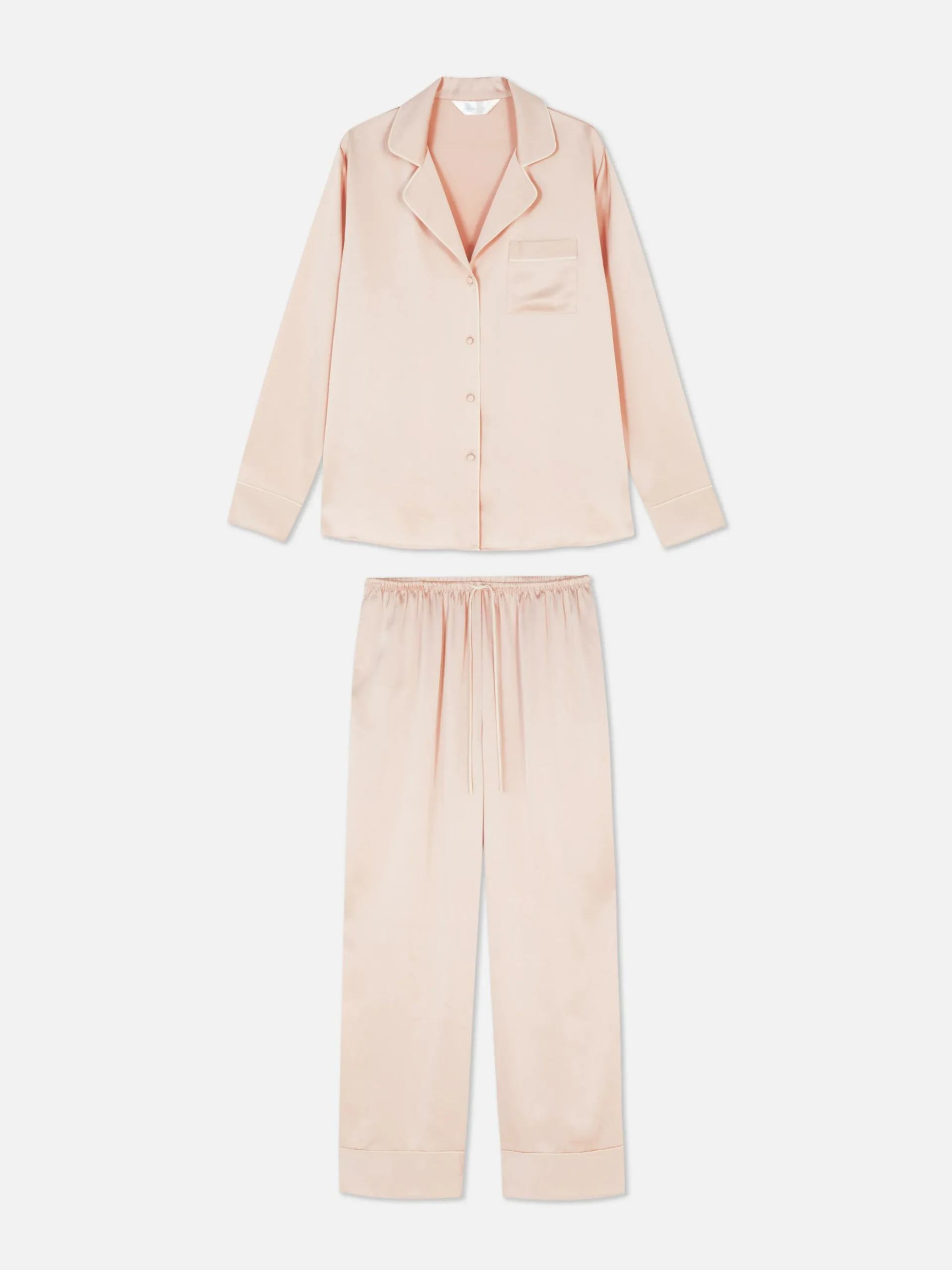 Satijnen Lange Pyjama
